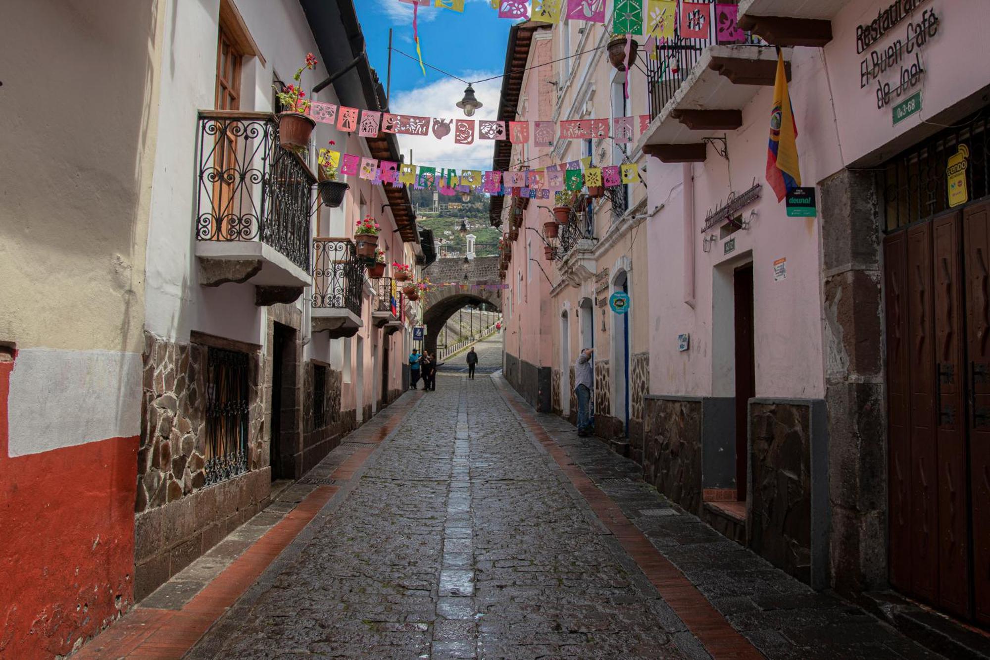 Hostal Carlos Luis キト エクステリア 写真